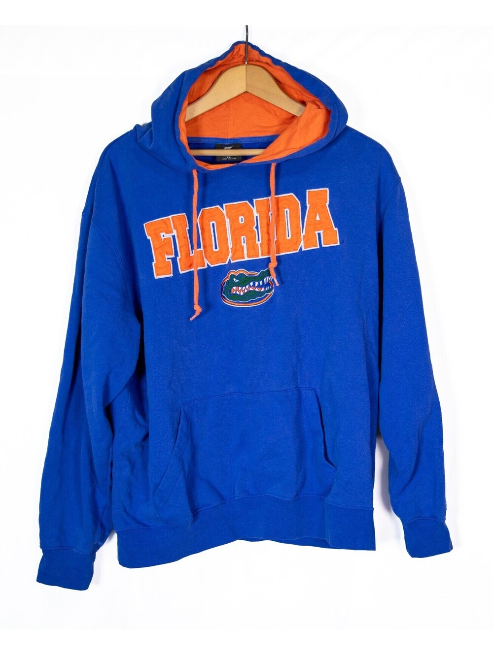 Florida Gators Hoodie Pullover Stadium Athletics Blue Orange Embroidered Mens XL